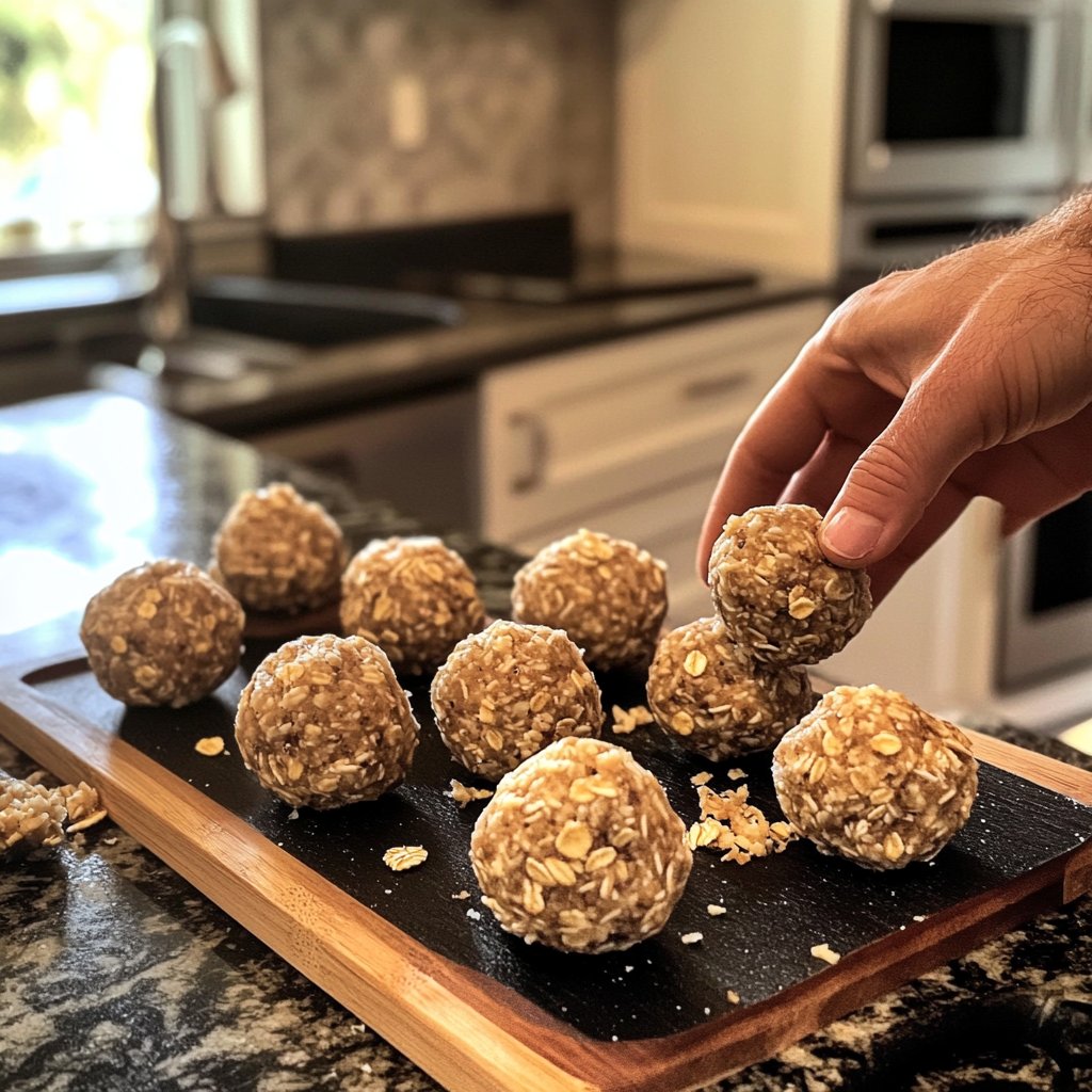 Protein Balls with Dates and Oats