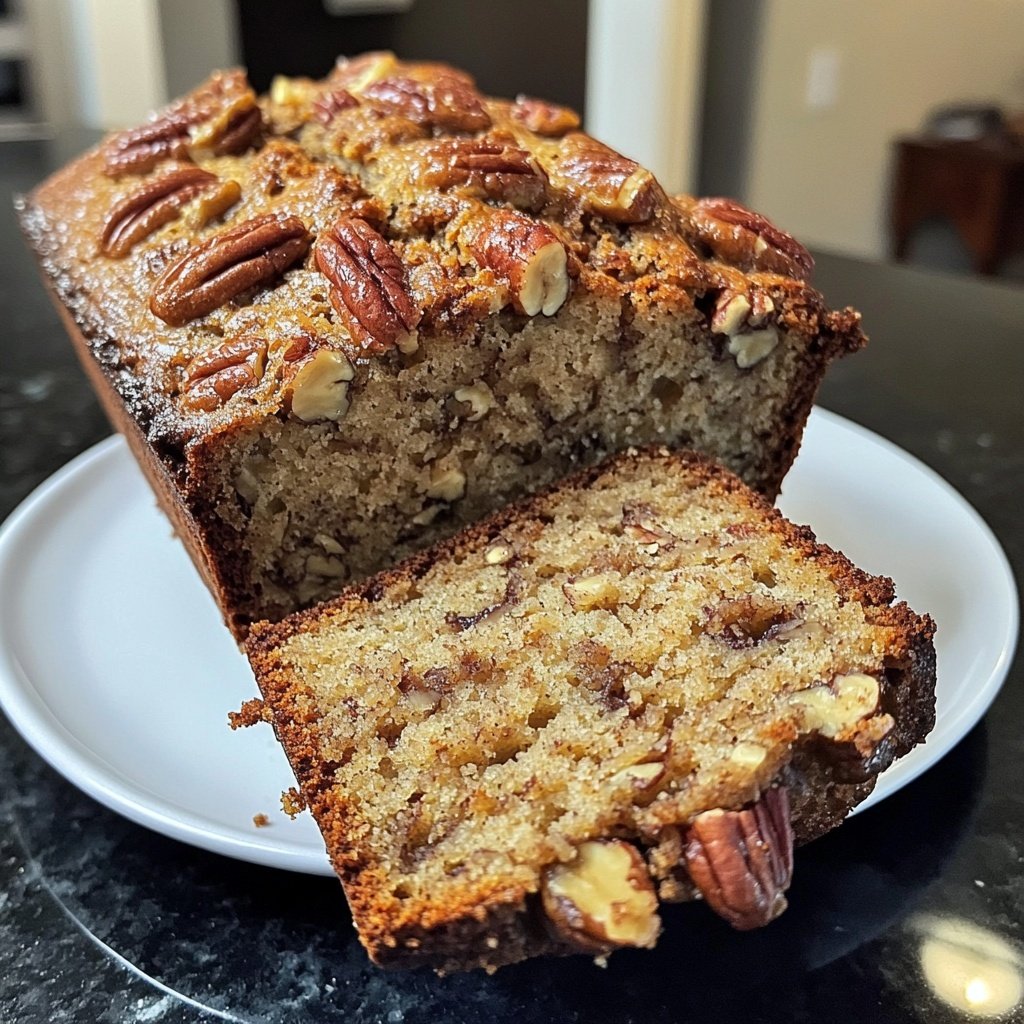 Banana Bread with Pecans Recipe