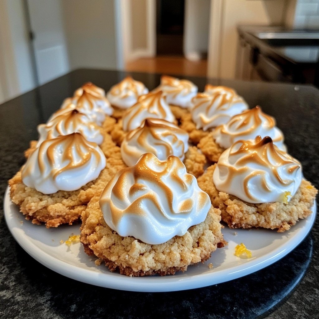 Lemon Meringue Pie Cookies Recipe - Fruity Desserts