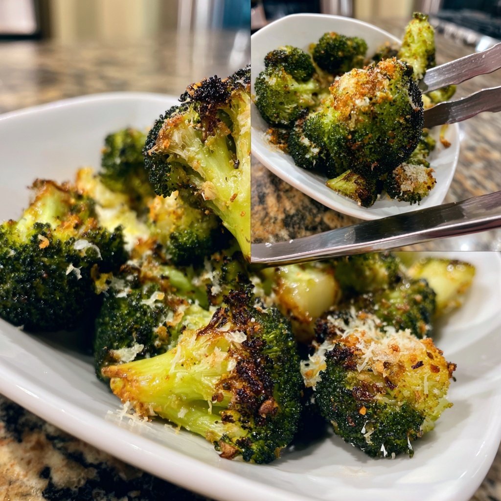 Roasted Broccoli With Parmesan