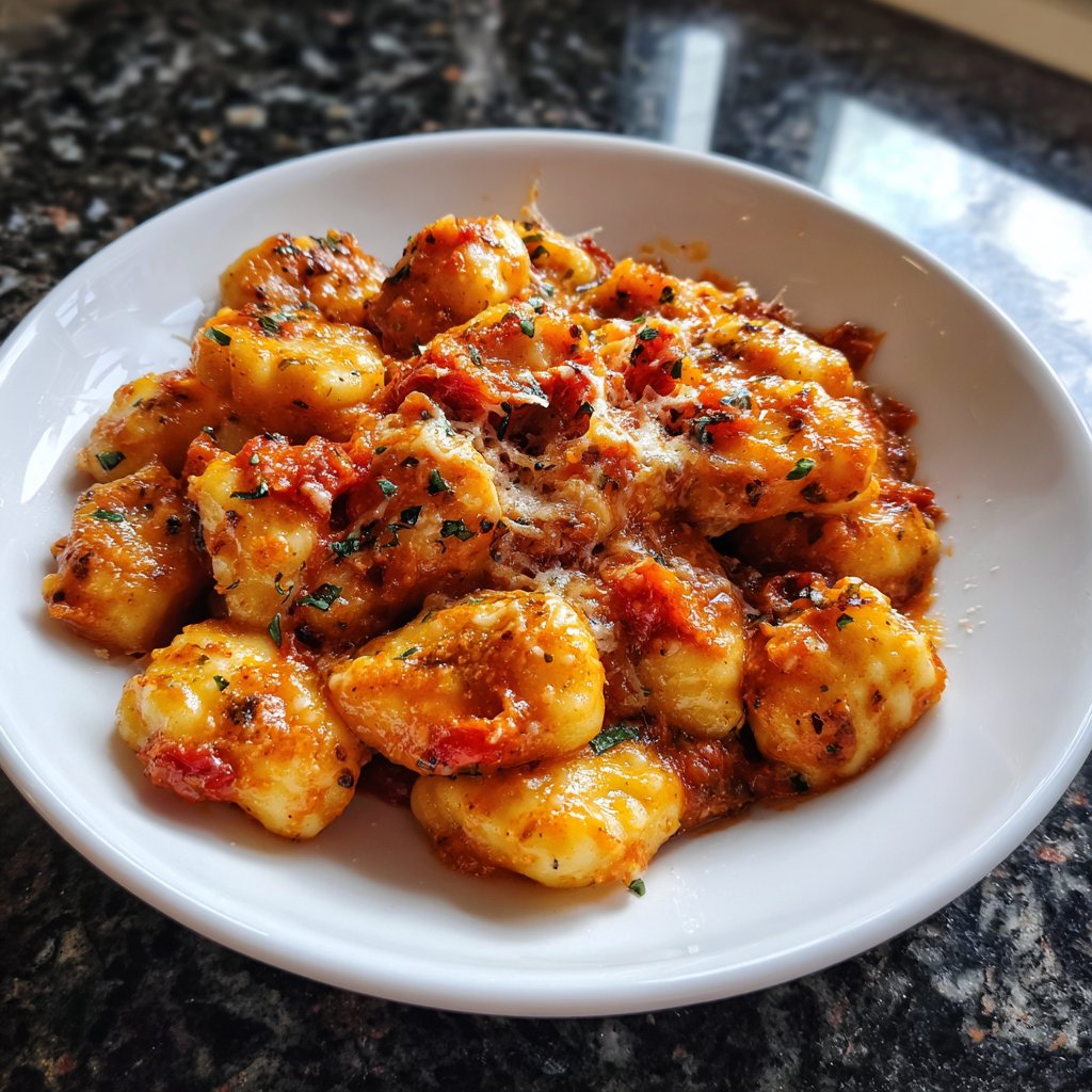 Sunday Tomato Basil Gnocchi