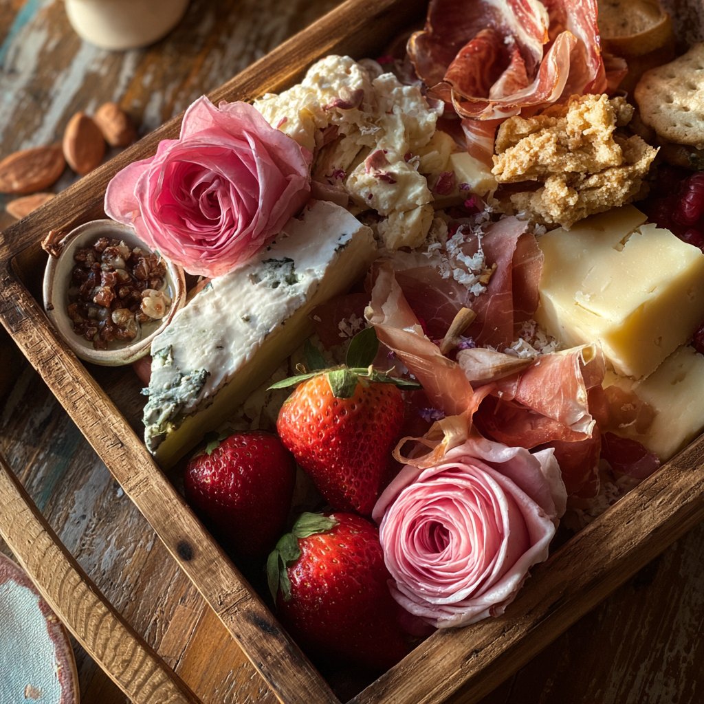 Valentines Charcuterie Board for Two