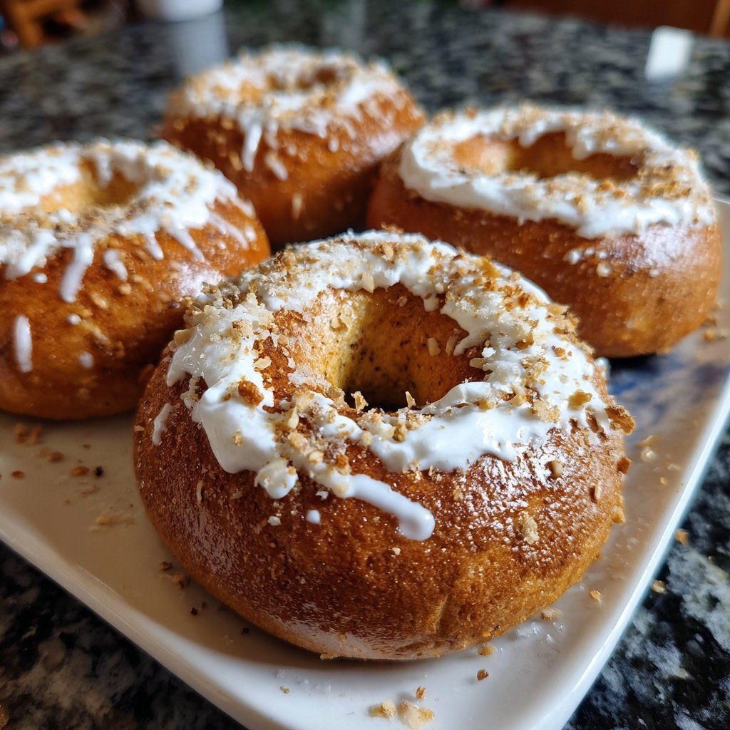 Protein Bagels With Greek Yogurt And Flour