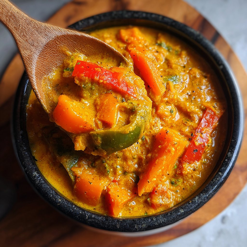 Healthy Crockpot Vegetable Curry