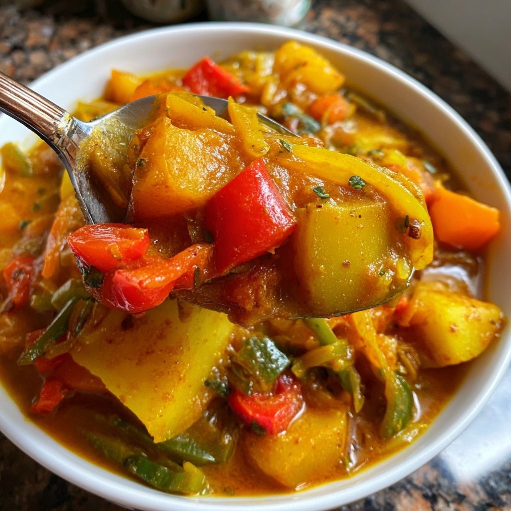 Jamaican Vegetable Curry