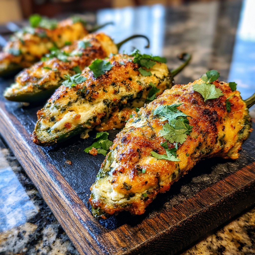 Jalapeno Poppers with Herb Cream Cheese