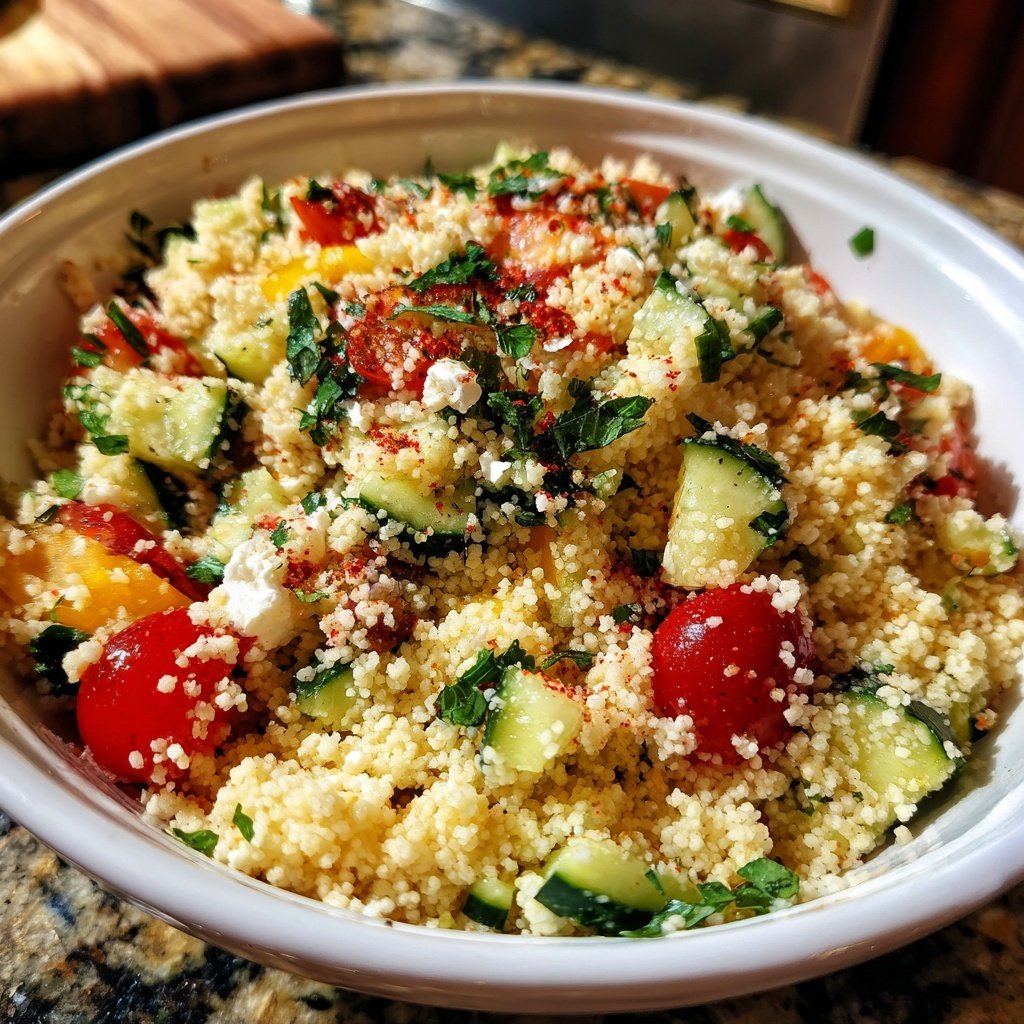 Mediterranean Couscous Salad