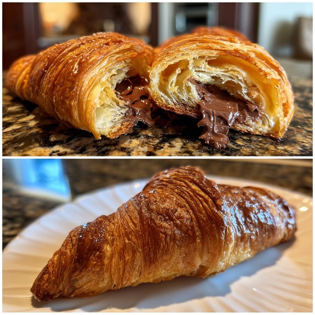 Homemade Croissants Without Mixer