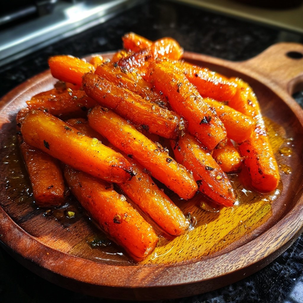 Roasted Carrots With Honey