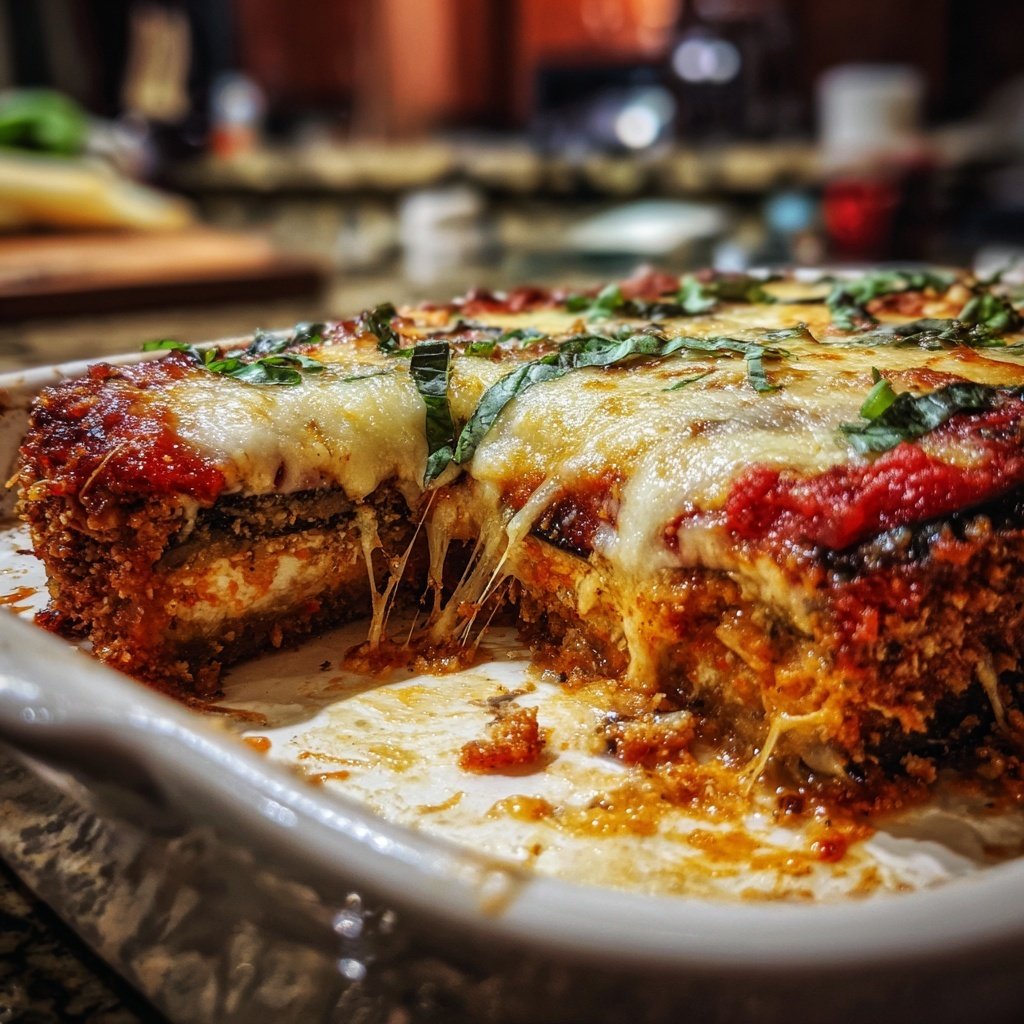 Eggplant Parmesan Bake