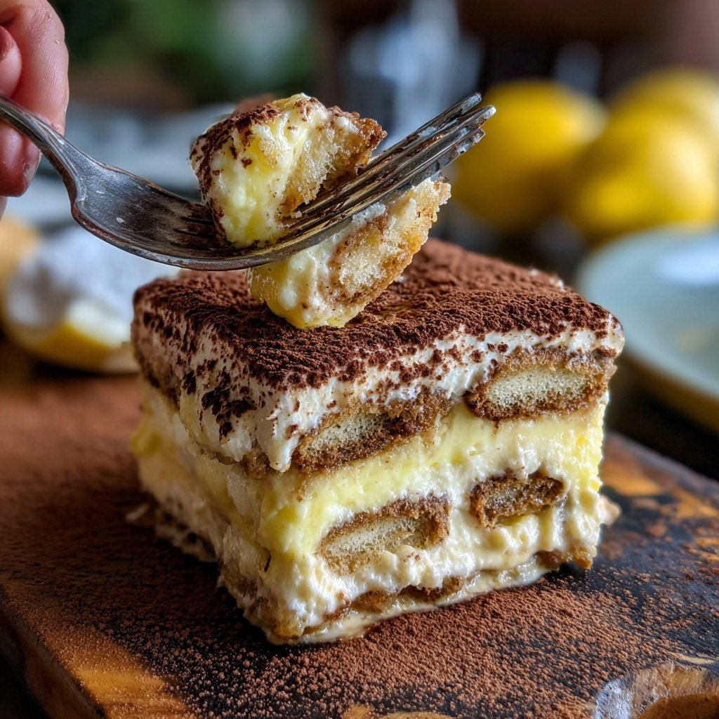 Limoncello Lemon Tiramisu