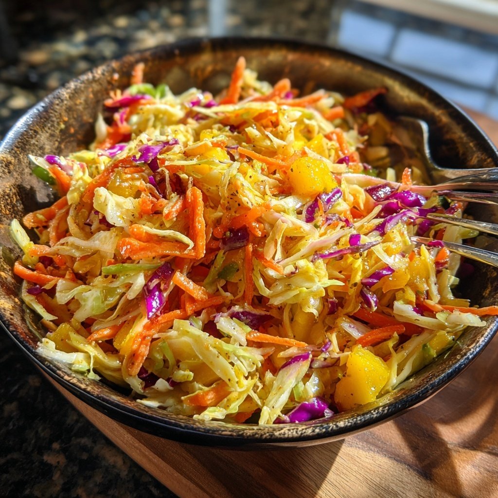 Jamaican Mango Slaw