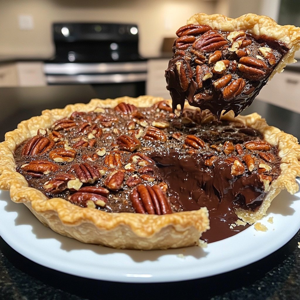Texas Chocolate Pecan Pie