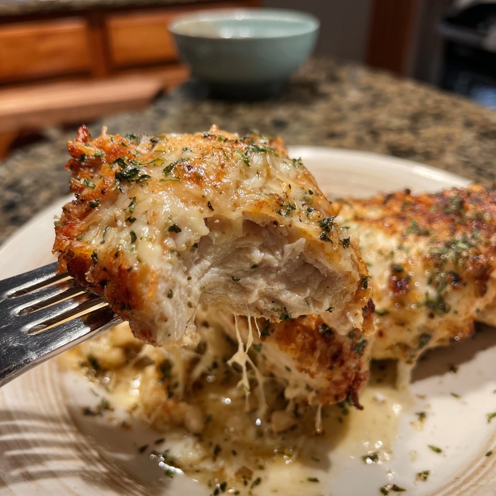 Easy Slow Cooker Garlic Parmesan Chicken