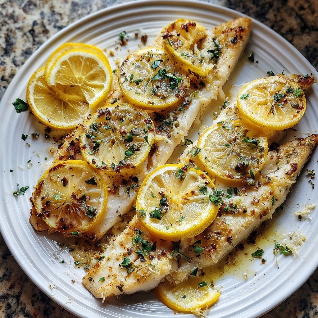 Healthy & Light Lemon Grilled Fish Plate