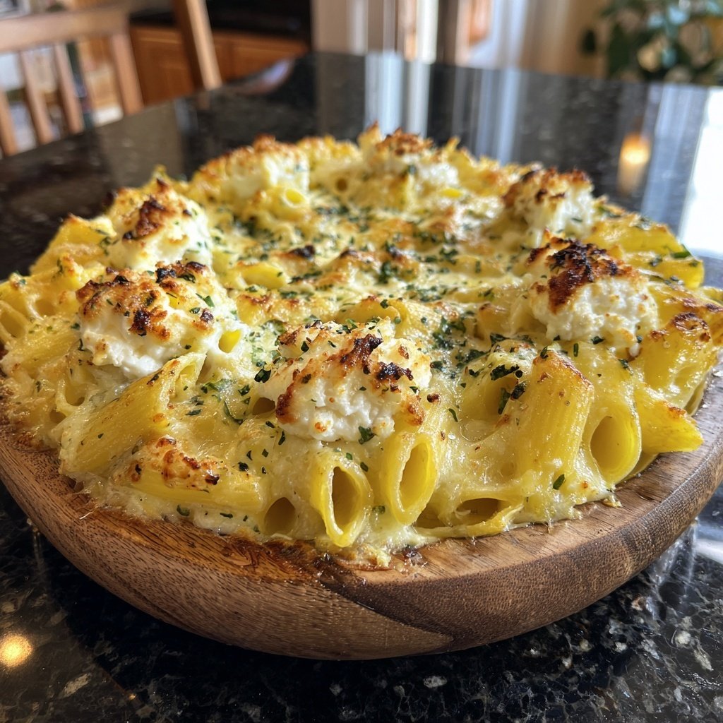 Baked Ricotta Lemon Pasta