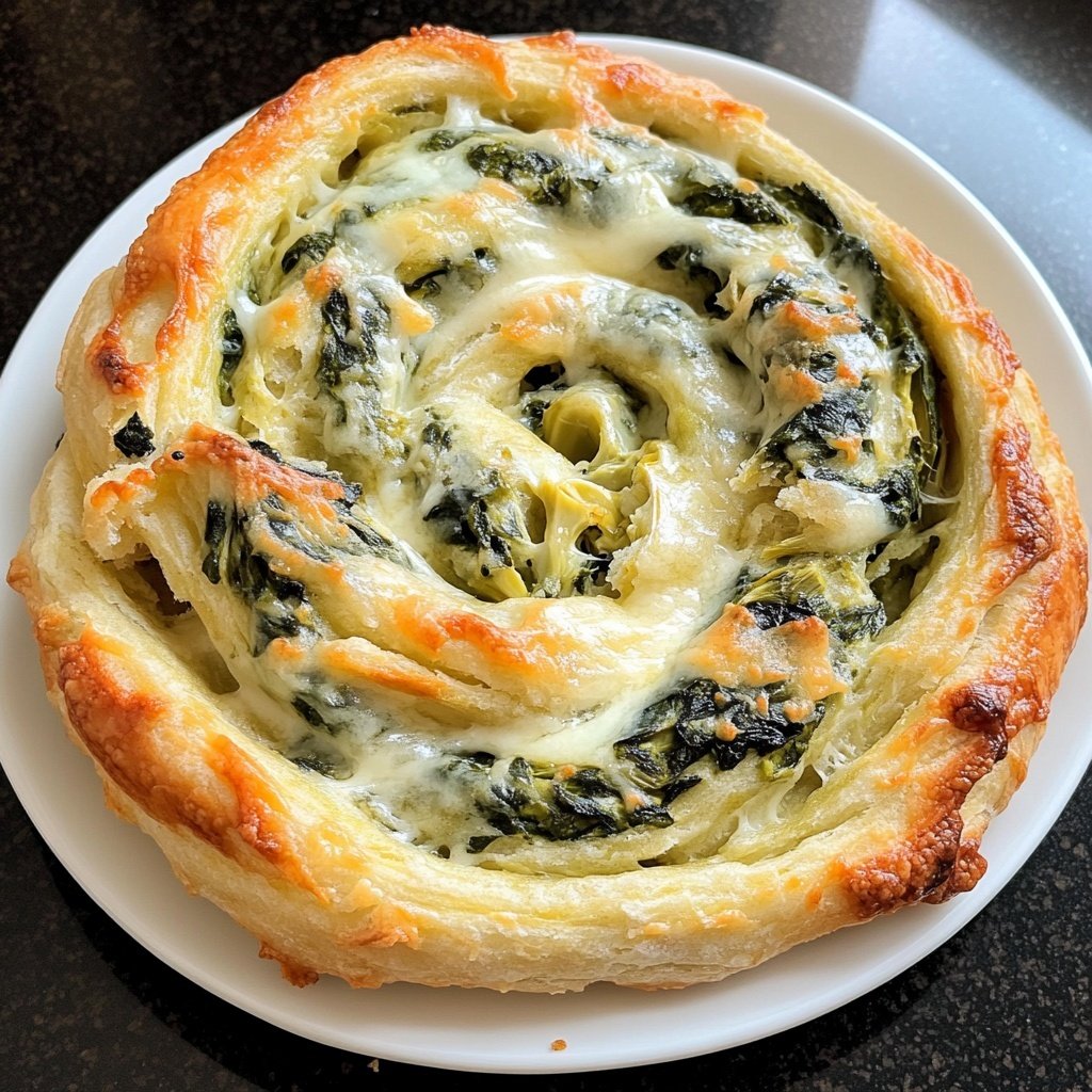 Spinach Artichoke Swirls