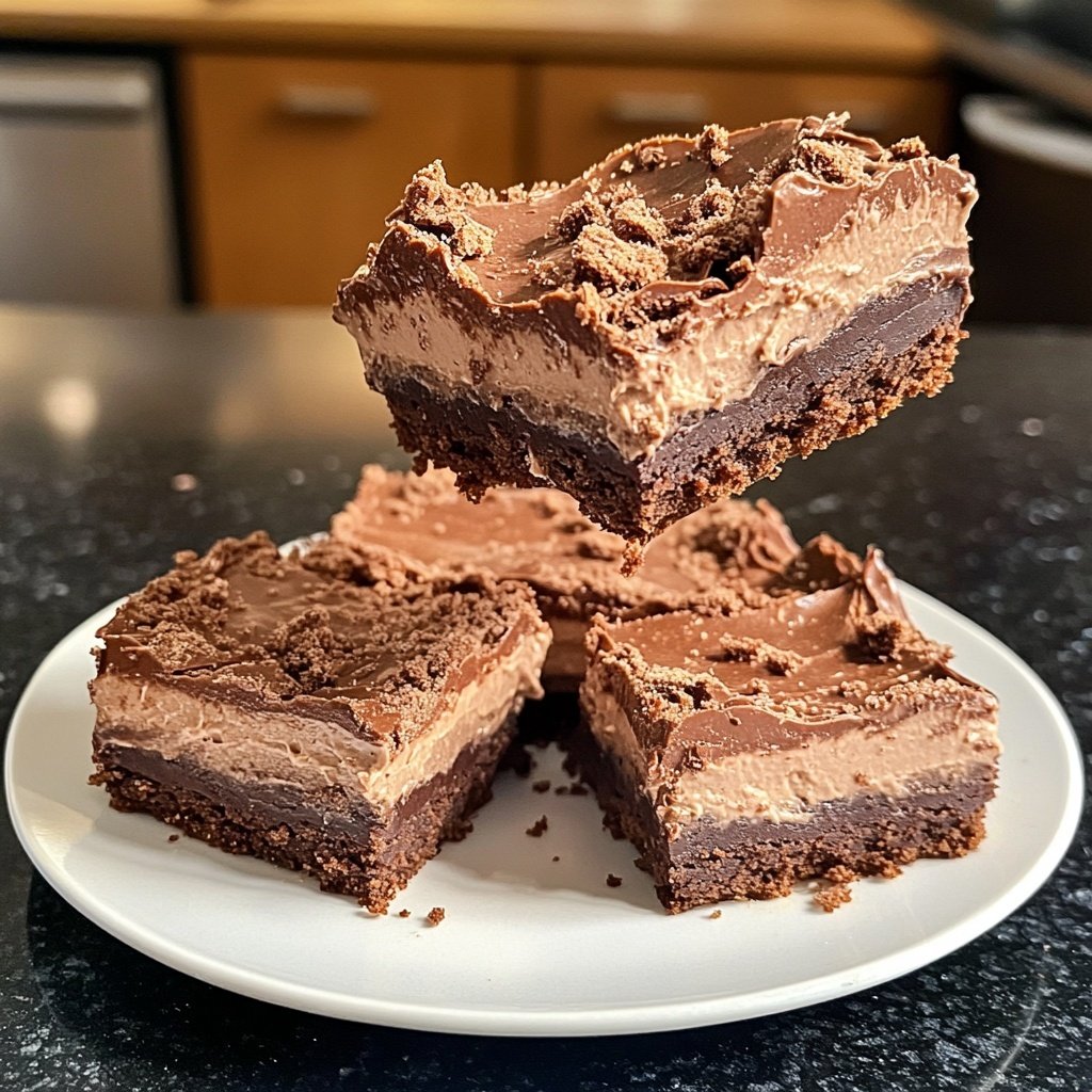 Chocolate Mousse Brownies: Creamy Layers With Decadent Flavor - Emma's Cake Studio