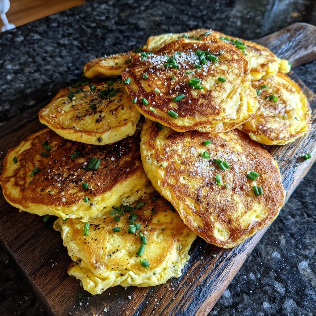 Savory Cottage Cheese Pancakes