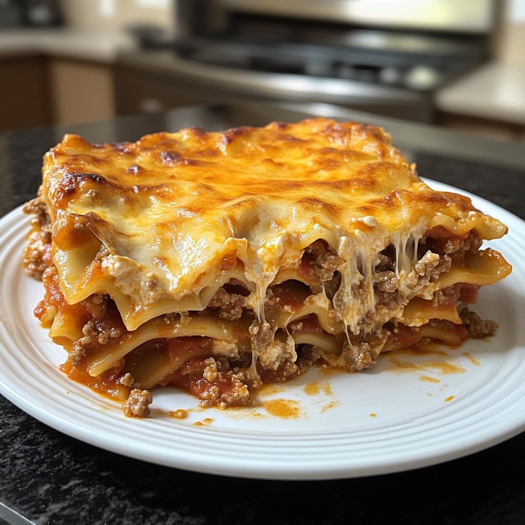 Ground Beef Lasagna